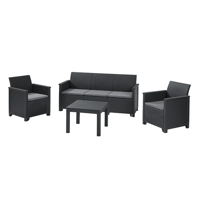 Baštenski set Elodie 3 seater, grafit CU 246150 Baštenski set Elodie 3 seater, grafit CU 246150